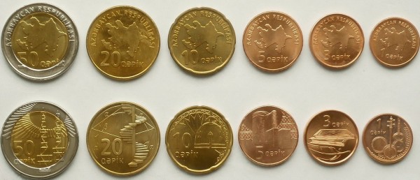 Набор монет Азербайджана 2006 года