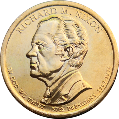 США 1 доллар 2016 Ричард Никсон 37-й президент