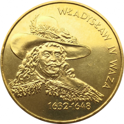 Монета Польши 2 злотых Владислав IV Ваза 1999 год