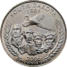 США 25 центов 2006 40-й штат Южная Дакота
