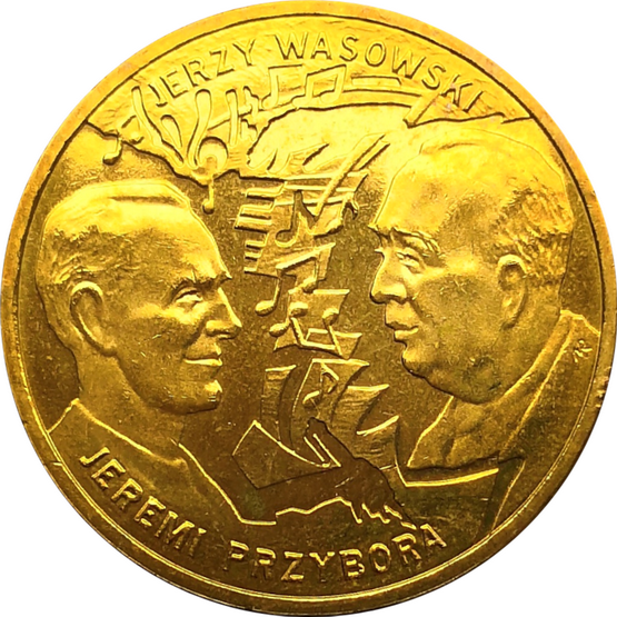 Монета Польши 2 злотых Пшибора и Васовский 2011 год