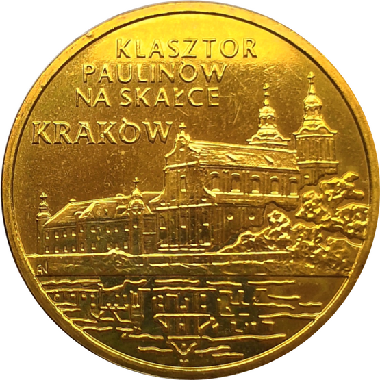 Монета Польши 2 злотых Краков 2011 год