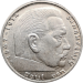 Монета Германии 2 рейхсмарки 1938 Е